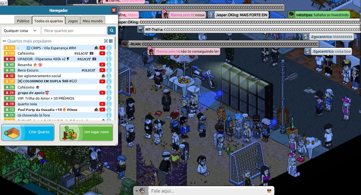 O Bailão da Crips foi daquele jeito! 🔥💙
Casa cheia, geral colou e a energia foi surreal. Resultado? TOP 1 garantido! 🏆

Obrigado a todo mundo que participou e fez esse bailão acontecer! Tamo junto! 🎶✨