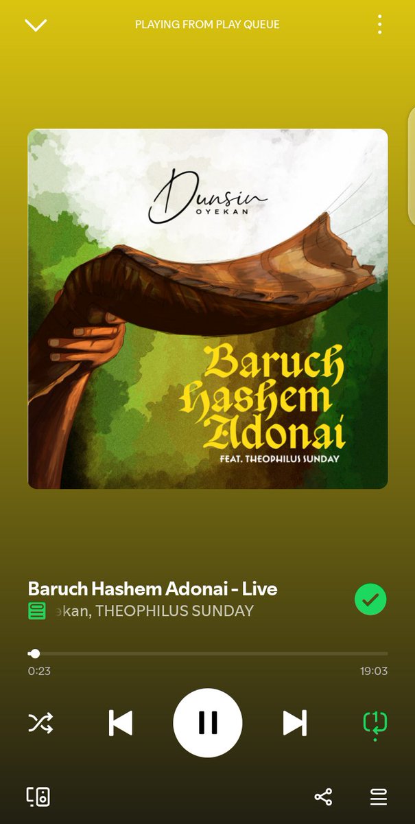 You've not keyed in?
I'm already blessed this morning, from this simple and yet astute sound of worship

Thank you Jesus