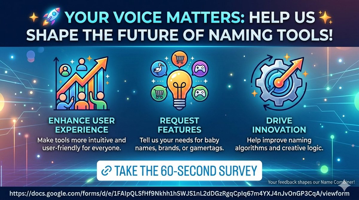 Name Combiner Tools tweet media