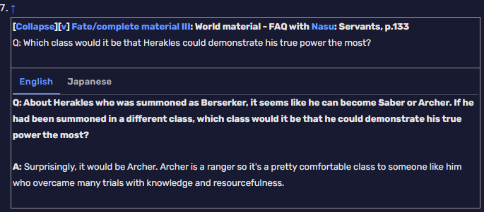 SolusGod31's tweet photo. @berzercar Didn't Nasu say that the most capable version of Heracles is actually Archer Heracles? https://t.co/u3jM3S9o2n