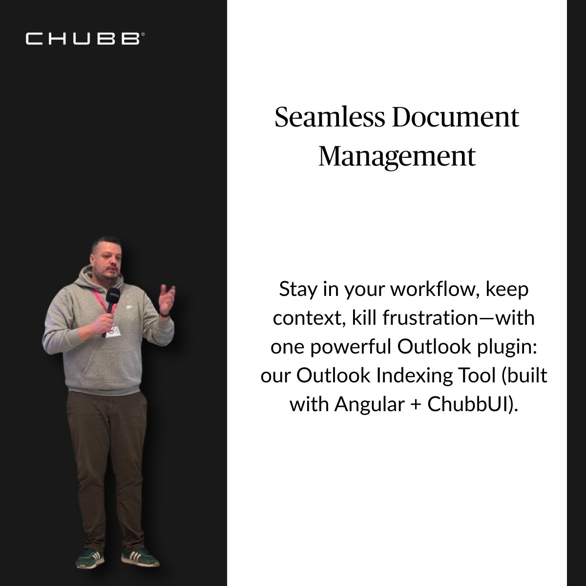 MarcoSilva__'s tweet photo. Turning email chaos into document clarity. Our new Outlook Indexing Tool keeps insurance teams in their workflow—no context switching, no friction.Built with Angular + ChubbUI.

#ChubbGreece #LifeAtChubb #ChubbEngineering https://t.co/bW0J1iNSlm