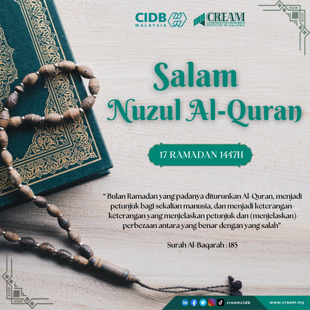 Construction Research Institute Of Malaysia tweet media