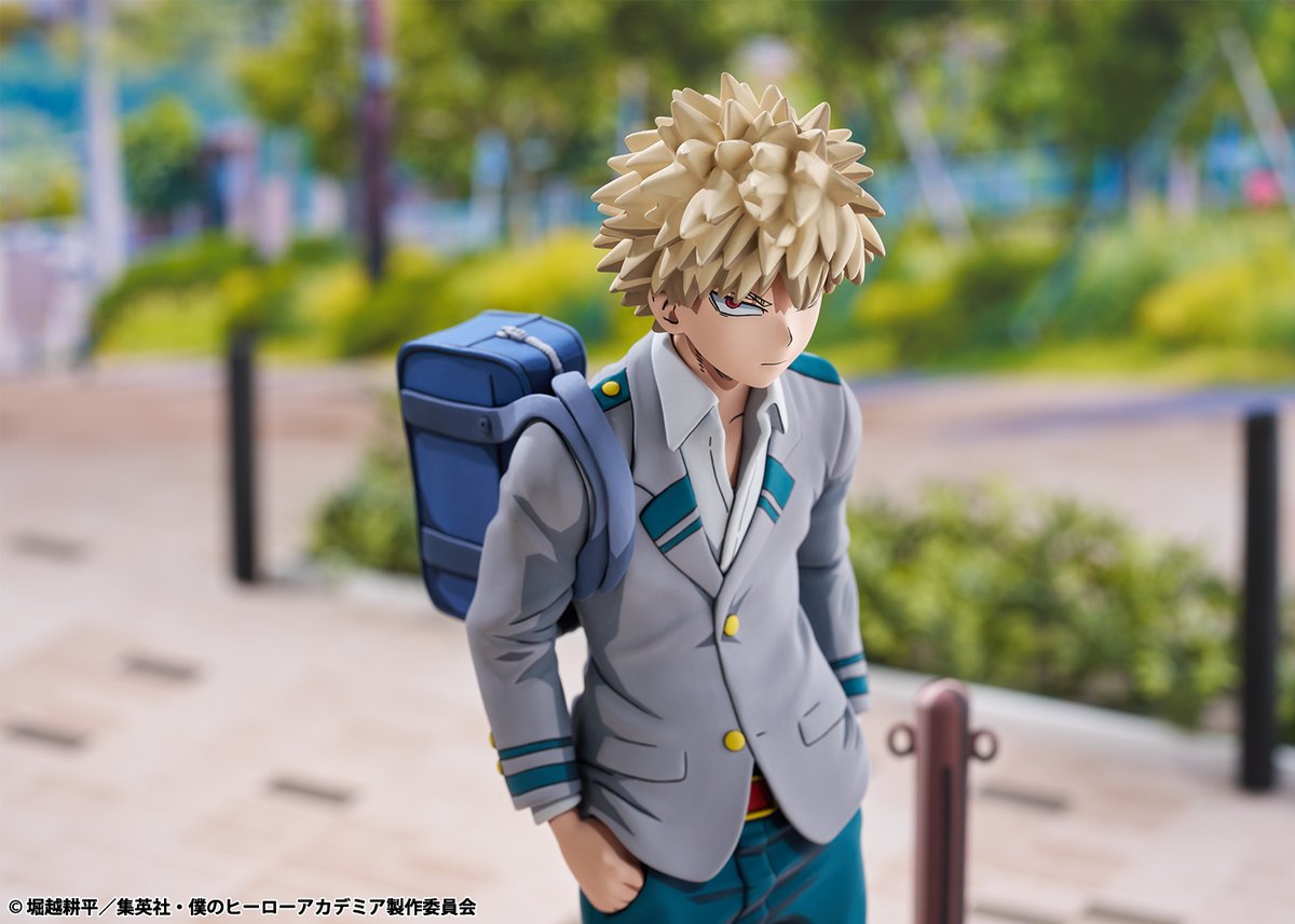 ヒロアカ】 #ベルファイン より「爆豪勝己 雄英高校制服 二次元化Ver