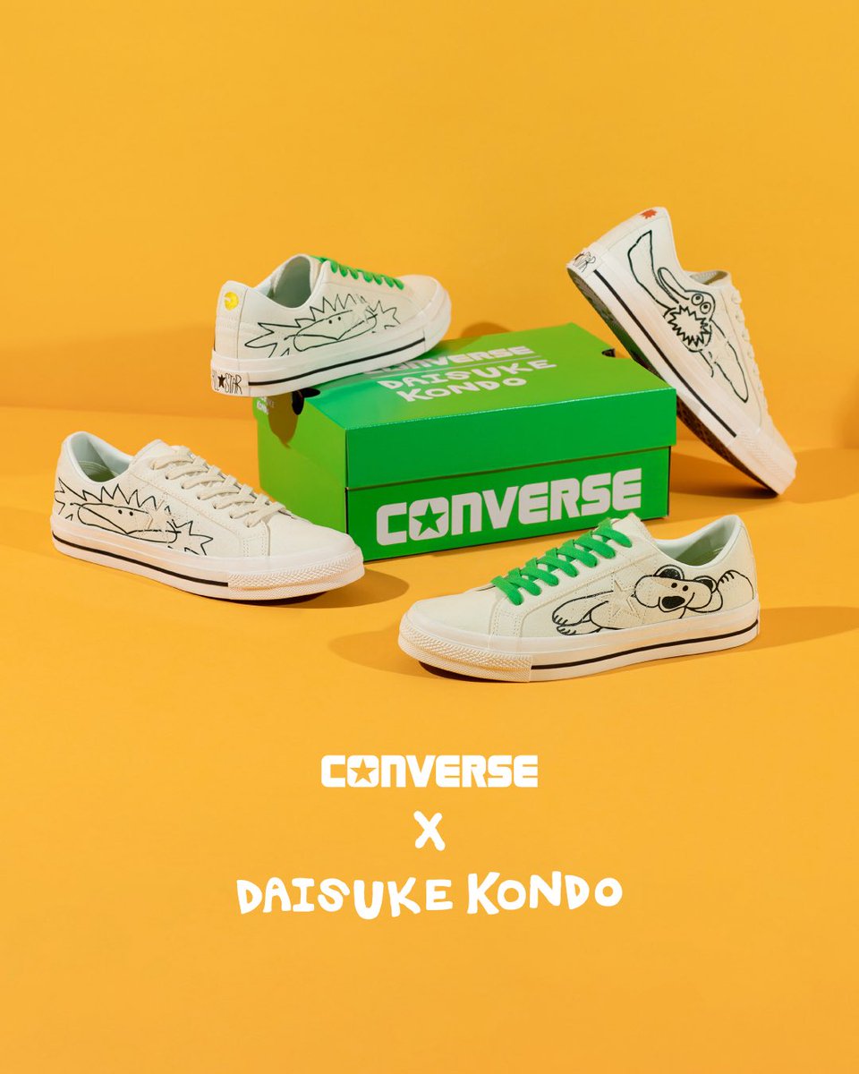 おしらせ！ CONVERSEとコラボしました！ 「ONE STAR CANVAS / DAISUKE