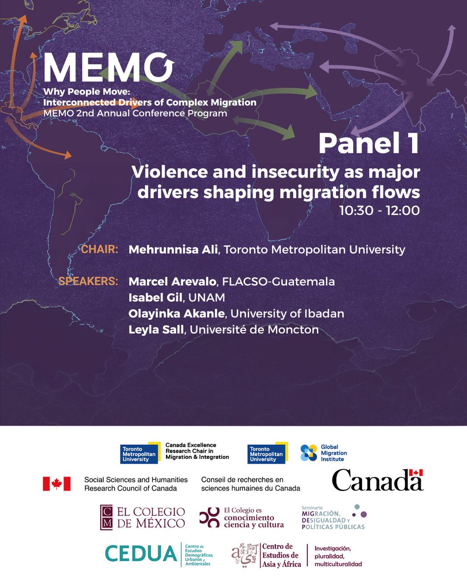 SeminarioMigdep's tweet photo. 📢 #NoTeLoPierdas Les compartimos el itinerario del ➡️ Día 1 📅 10 de marzo ⬅️ del Coloquio Internacional “Why People Move: Interconnected Drivers of Migration” 👇 https://t.co/FZQQd9aKMT