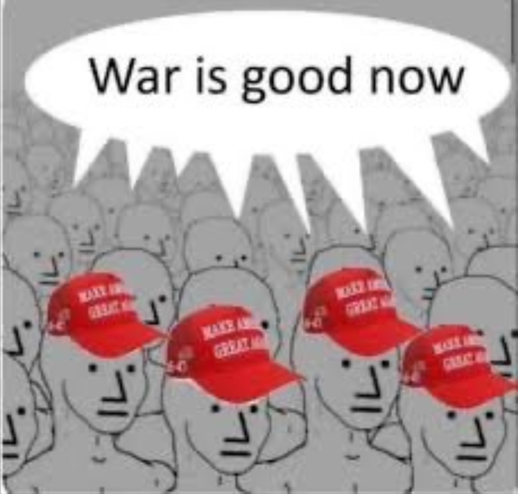 Lens_On_X's tweet photo. @WhiteHouse More Ai slop propaganda for the Goyim.

Repeat after me war is good now https://t.co/mEY8sWX0oE