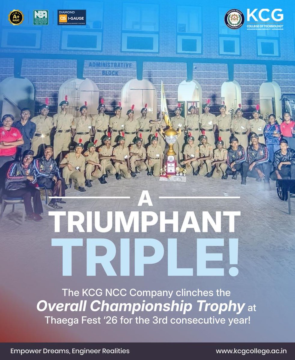 KCG College of Tech. tweet media