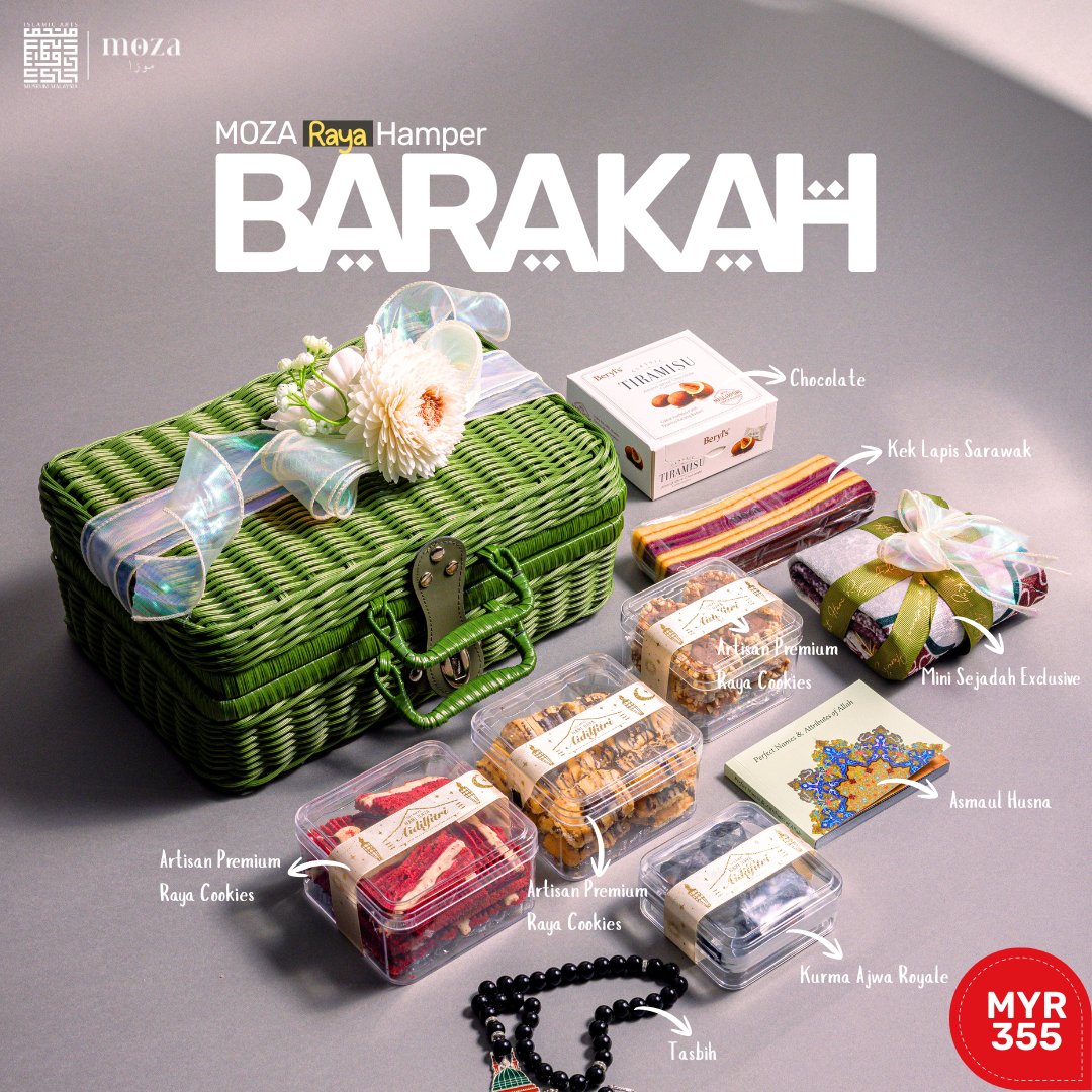 IAMM_KL's tweet photo. Make your Raya gifting extra special this year. 🌙✨

Our 𝙈𝙊𝙕𝘼 𝙍𝙖𝙮𝙖 𝙃𝙖𝙢𝙥𝙚𝙧𝙨 are thoughtfully curated with delightful treats and exclusive items you won’t find anywhere else. Available exclusively at the Museum Shop.

Limited quantities – grab yours now! https://t.co/mOTnF3FiBd