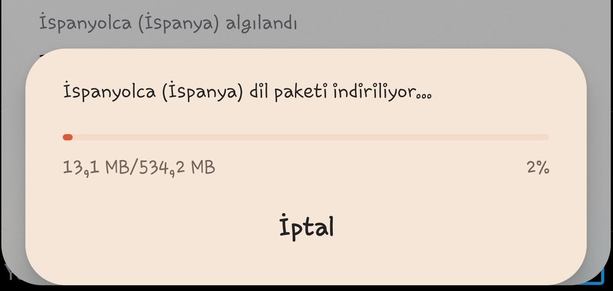 Telefona İspanyolca eklemenin zamanıdır dkcnsnxms