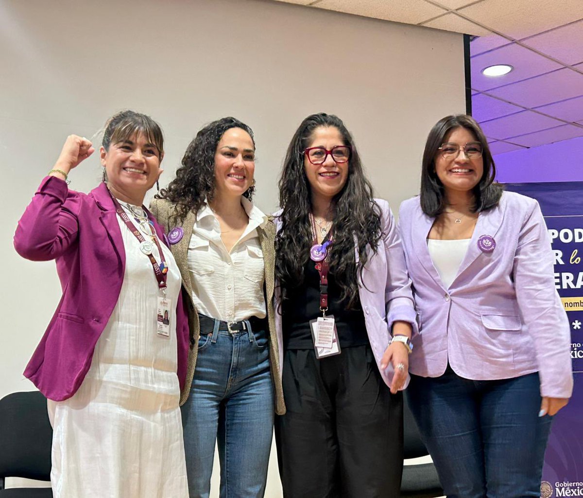 En el marco del #8M en el <a href="/ISSSTE_mx/">ISSSTE</a> impulsamos espacios de diálogo para reflexionar sobre las experiencias de las mujeres trabajadoras y el papel de la igualdad sustantiva en la transformación de nuestra cultura institucional. 💜
#LlegamosTodas ✌🏼