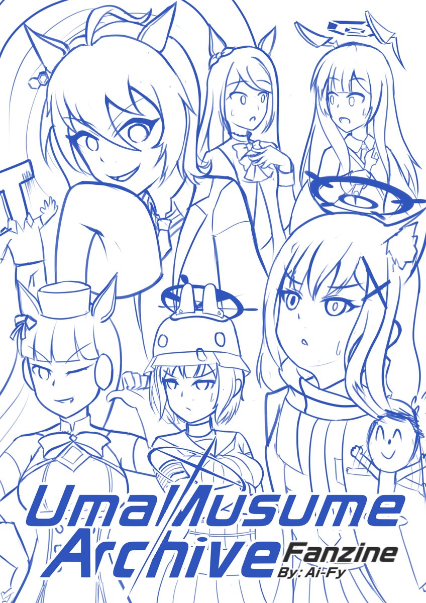 Artbook Cover sketch!