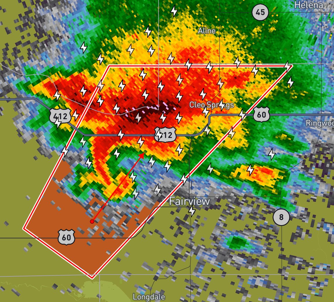 DixieChasing tweet media