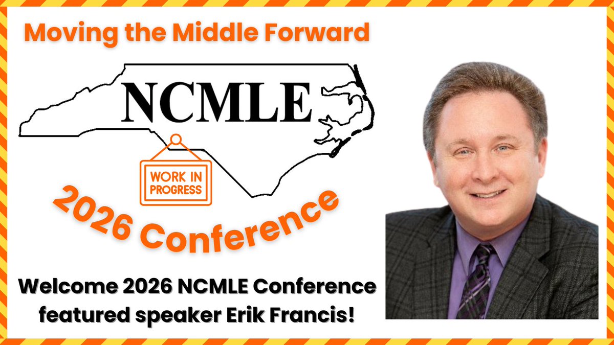NCMLE 'Moving the Middle Forward' tweet media