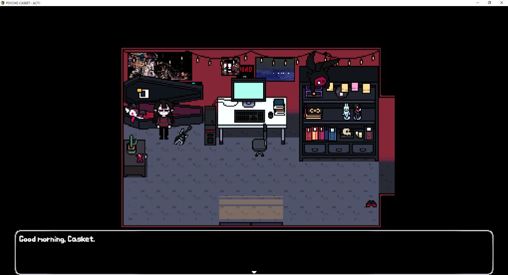 PsychoCasket's tweet photo. Helloooo #TeaseYaGame !

PSYCHO CASKET is a HOMESTUCKLIKE rpg where you have to kill your friends to save the world. Play as CASKET and set out on the quest to meet and murder your online friends before the world ends. https://t.co/vYTxs98x57