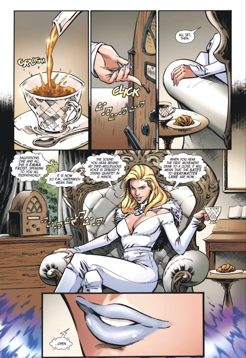 BrunoMellx's tweet photo. X-Men United #1, lettered preview

https://t.co/3uiIAte0ig

#XSpoilers #XMen https://t.co/T6RWRmV8Dt