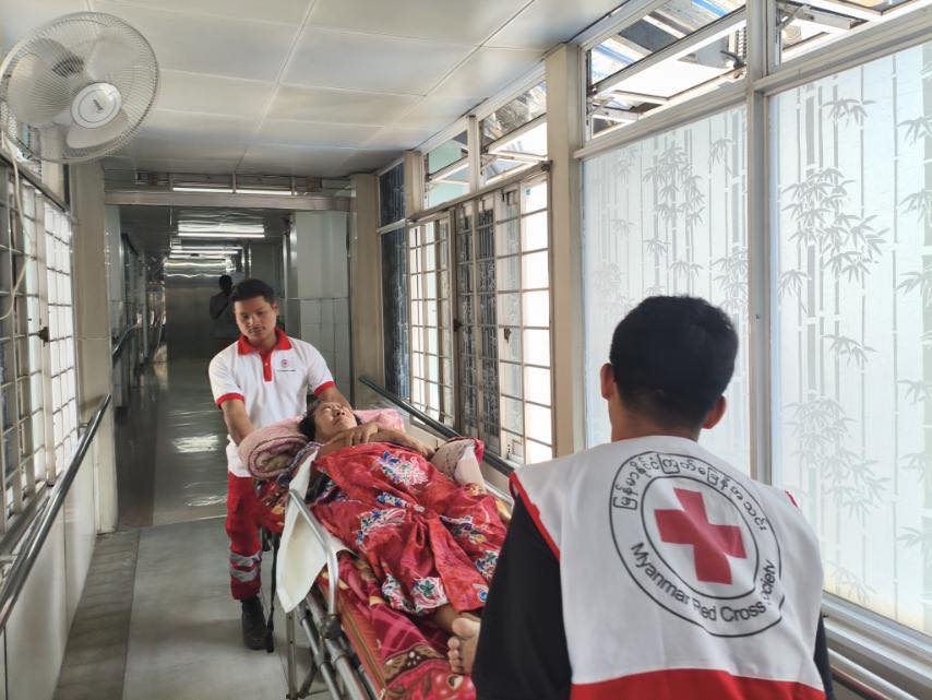 Myanmar Red Cross tweet media