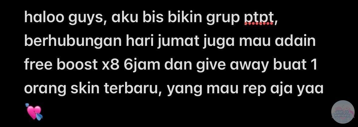 FISH IT FESS ‼️ WTT CANTUMIN UNAME tweet media
