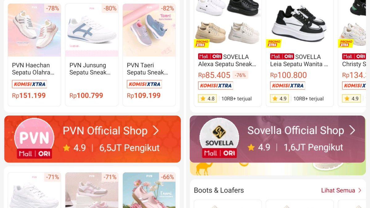 Ga nyangka PVN &amp; Sovella punya beberapa footwear yang modelnya clean banget dan masih affordable. Ini ada beberapa yang menurutku paling menarik 😉👇🏻