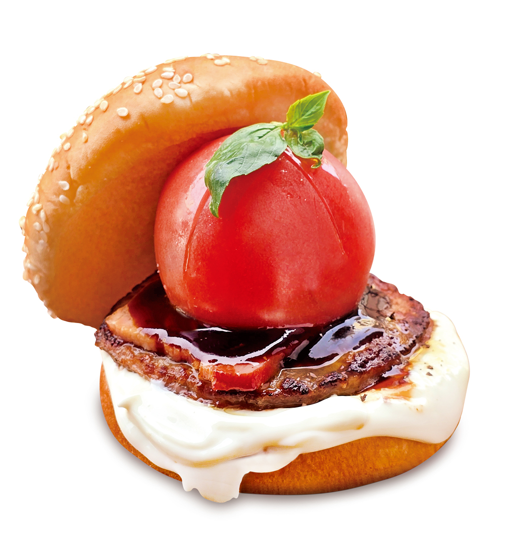 【大阪の一部店舗限定🍅】

3月20日販売開始『丸ごと‼️トマトバーガー』

日本郵便が作ったフルーツトマト🧑‍🌾🍅
「さやまる」を丸ごと1玉はさんじゃいました。

詳細はこちら🐘🍅
domdomhamburger.com/topics/7283.ht…

※千船駅店、吹田店、深井店の3店舗で販売