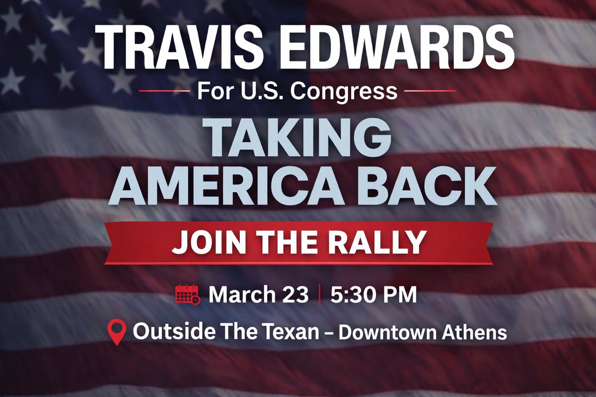 Travis Edwards for Congress tweet media