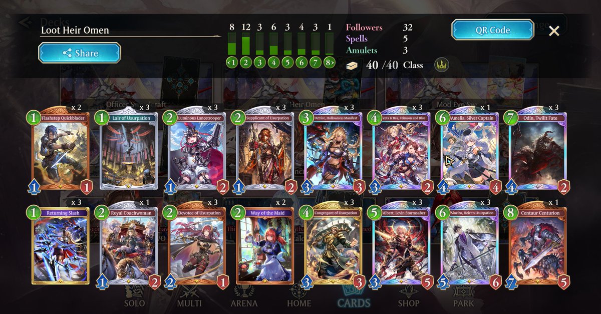 got my first ever 5 game WS with loot sword