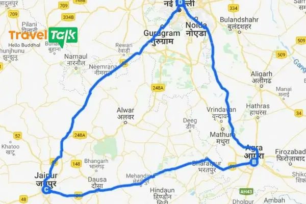 tourando's tweet image. Tam Giác Vàng Ấn Độ gồm 3 thành phố kinh điển: Delhi, Agra và Jaipur — tuyến đi “nhập môn” đẹp, dễ sắp lịch và rất giàu trải nghiệm văn hóa. Xem ngay: traveltalk.vn/tam-giac-vang-… #TamGiacVang #AnDo #Delhi #Agra #Jaipur #TravelTalk