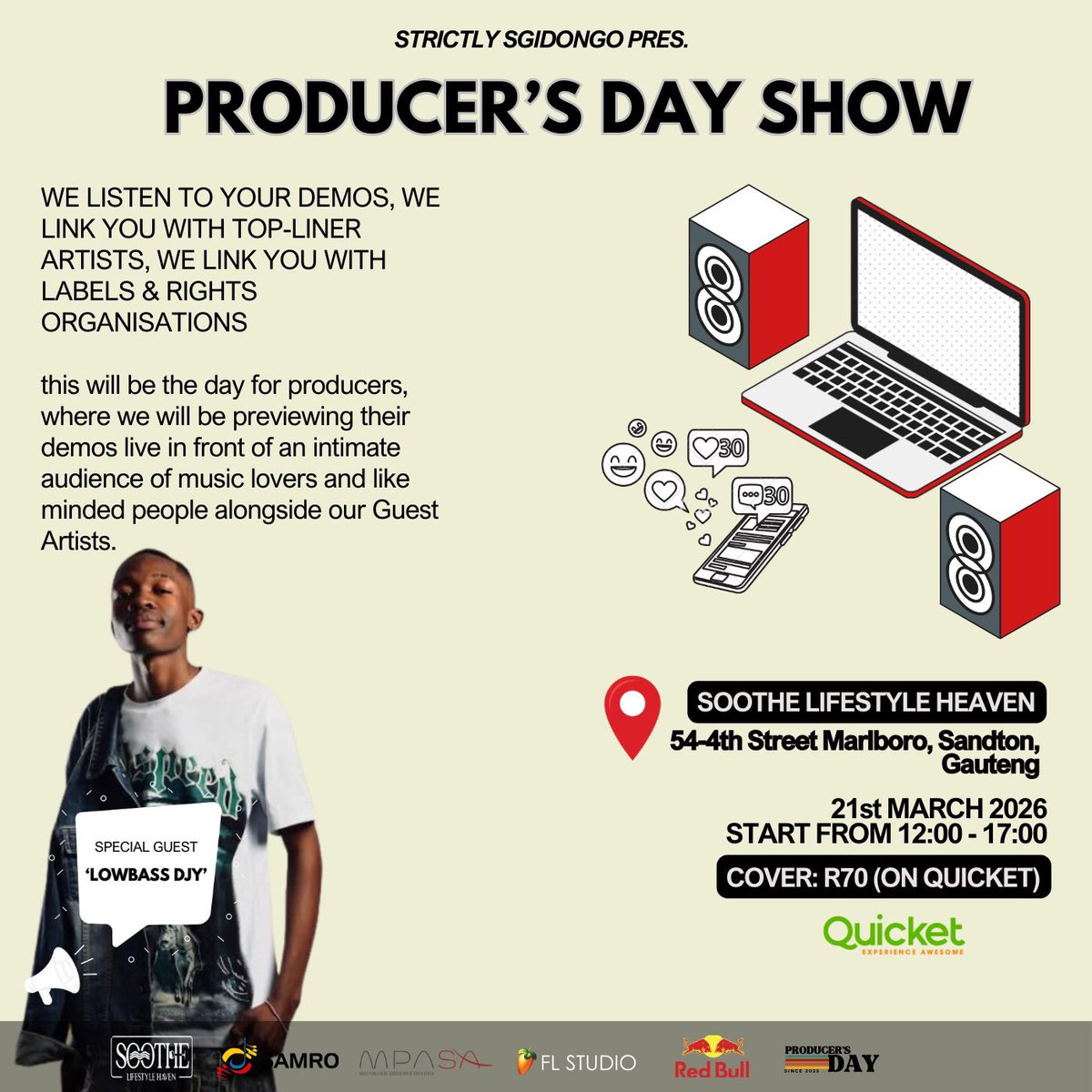 Nutshell_Comm's tweet photo. Really, it doesn’t get better than this. If you’ve seen a doccie called Future Sounds of Mzansi, you’ll easily understand how forward-thinking music production is in 🇿🇦. Our guests have a strong say in the era. Join us on 21 March to truly understand how much talent they is https://t.co/kPxbz6B76K
