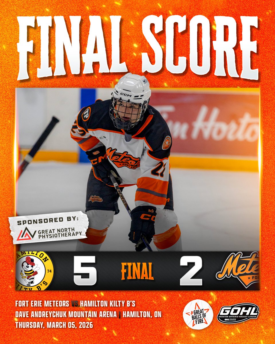 FEMeteors's tweet photo. 1 More Left.

#GreatBallsOfFire☄️ | @GOHLHockey https://t.co/QKACWUyEpu