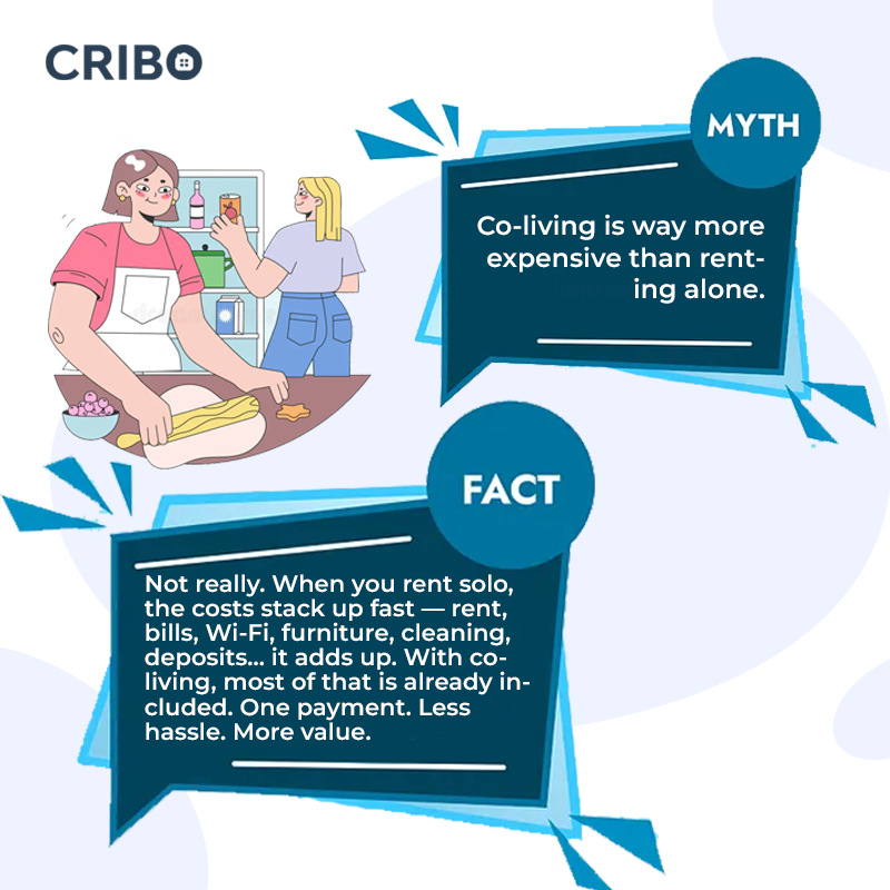 criboltd's tweet photo. Myth vs Fact 🏠
Co-living isn’t just student housing - it’s modern community living.
#MythVsFact #CoLiving #ModernLiving #UKHousing #RentalTrends #CRIBO https://t.co/kSzeOgbsFj