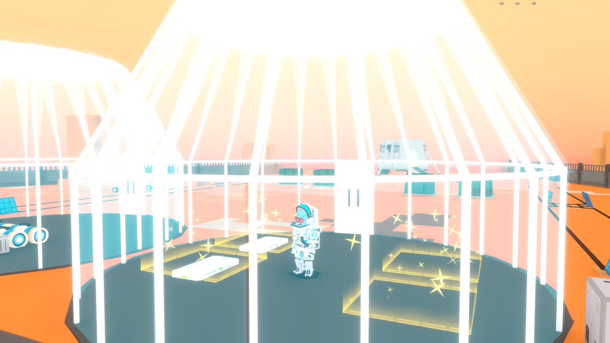 Pretty roomy in here… might as well take a selfie in The Sandbox Season 7. <a href="/TheSandboxGame/">The Sandbox</a>  tsbga.me/TheSandbox #Season7