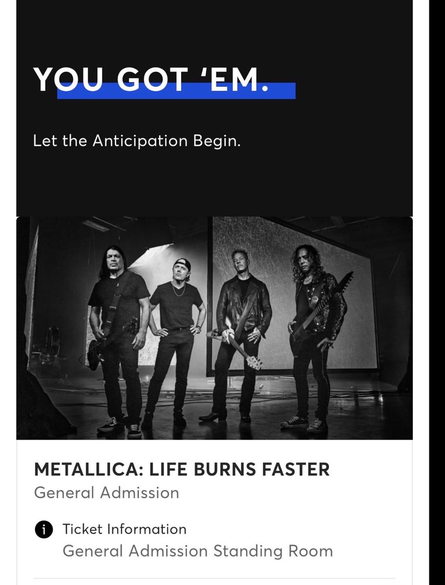 RealAflo's tweet photo. @Ticket_Help2022 @Metallica https://t.co/t05ddsWJQ1