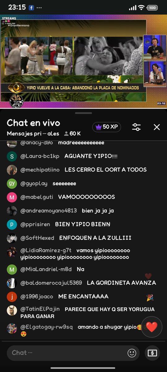 ghermanoar's tweet image. #Yipio continúa jugando en #GHGD por decisión del público #GranHermano