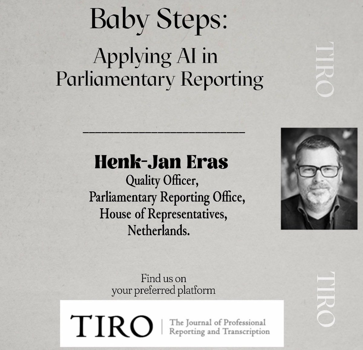 Henk-Jan Eras examines existing and emerging patterns in the realm of AI &amp; deepfakes, whilst also reflecting on AI adoption as a driver of job displacement.

tiro.intersteno.org/2025/12/baby-s…

🇳🇱🌎

#DutchParliament #ParliamentaryReporting #ArtificialIntelligence #deepfakes #Intersteno
