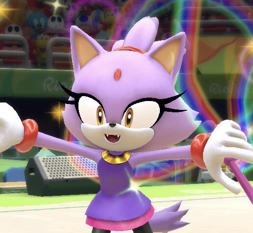 Blaze the Cat tweet media