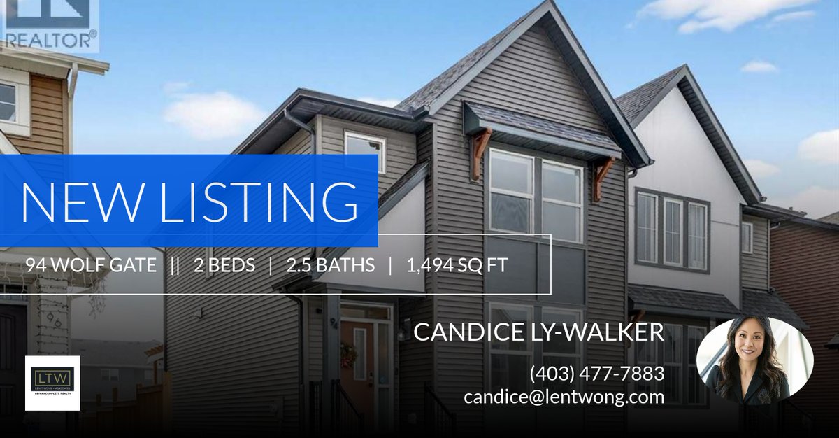candicelywalker's tweet photo. 📍 New Listing 📍 Take a look at this fantastic new property that just hit the market located at 94 Wolf Gate in Okotoks. Reach out here or at (403) 477-7883 for more information

Candice Ly-Walker
Managing Partner
Len T. Wong &amp; As... https://t.co/t9rhEzdoib https://t.co/7TeX8inlN4