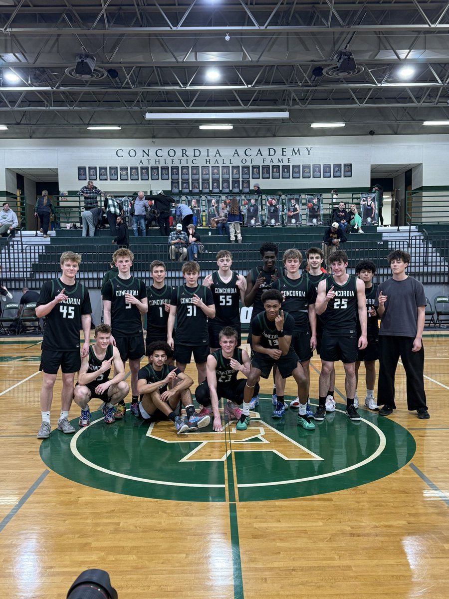 Concordia Academy HS Boys Basketball tweet media