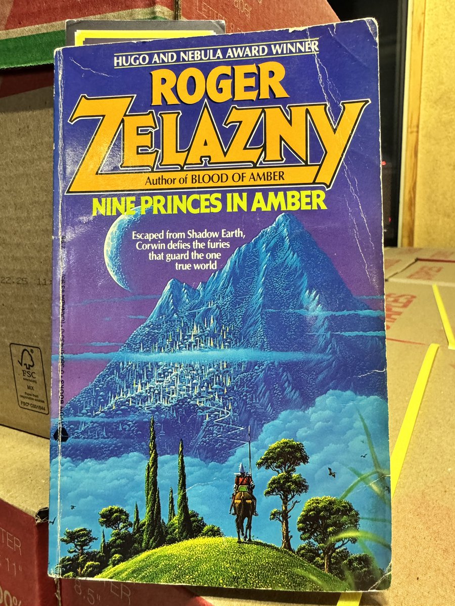 I’m a Shannara lover. And that first one doesn’t do the rest of the series justice either.
So maybe Amber improves as it goes on, too. But I bounced off of it SO hard, it might be a good while before I check back in to find out.