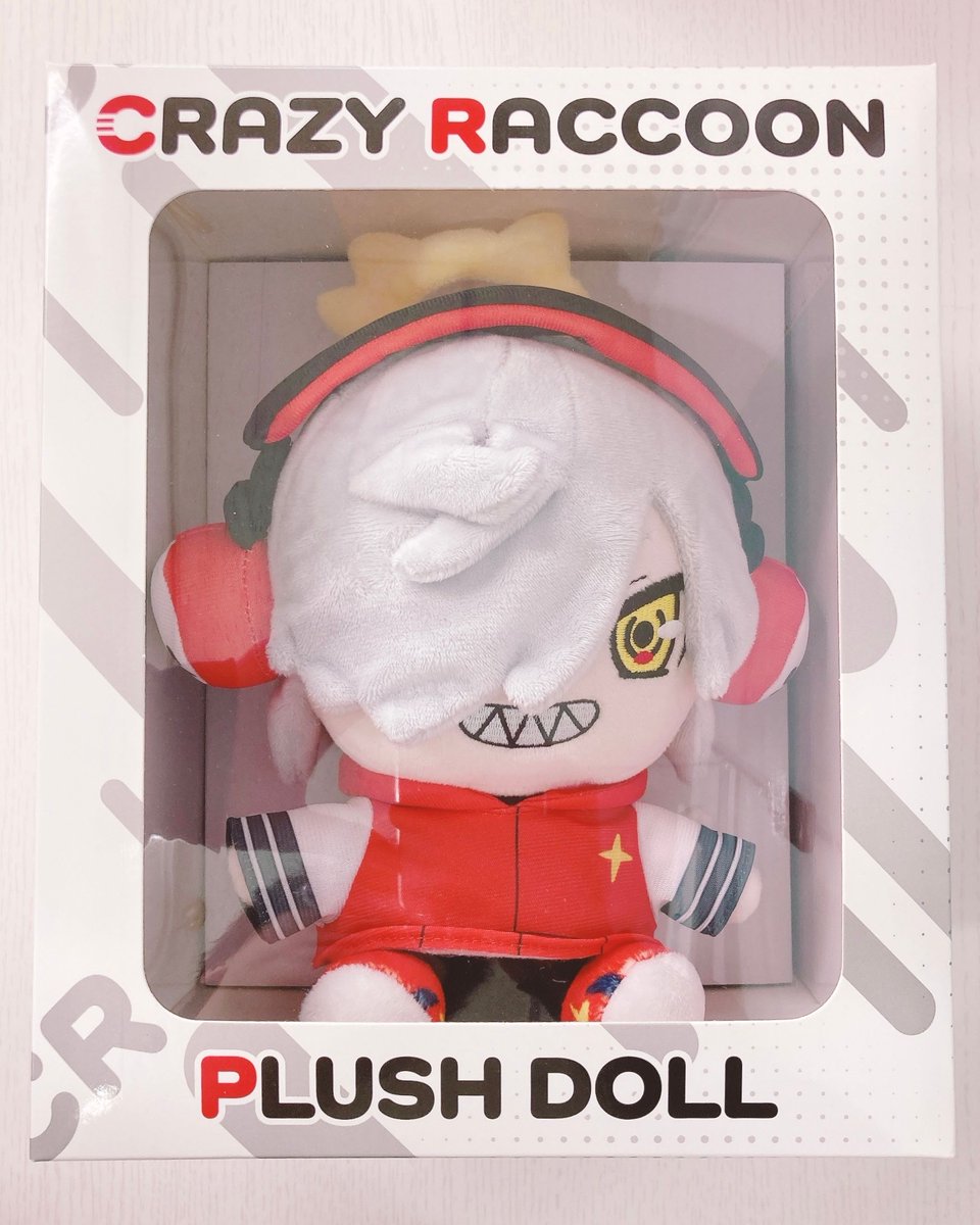 🎀入荷情報🎀 #CrazyRaccoon PLUSH DOLL ぬいぐるみ だるまいずごっど