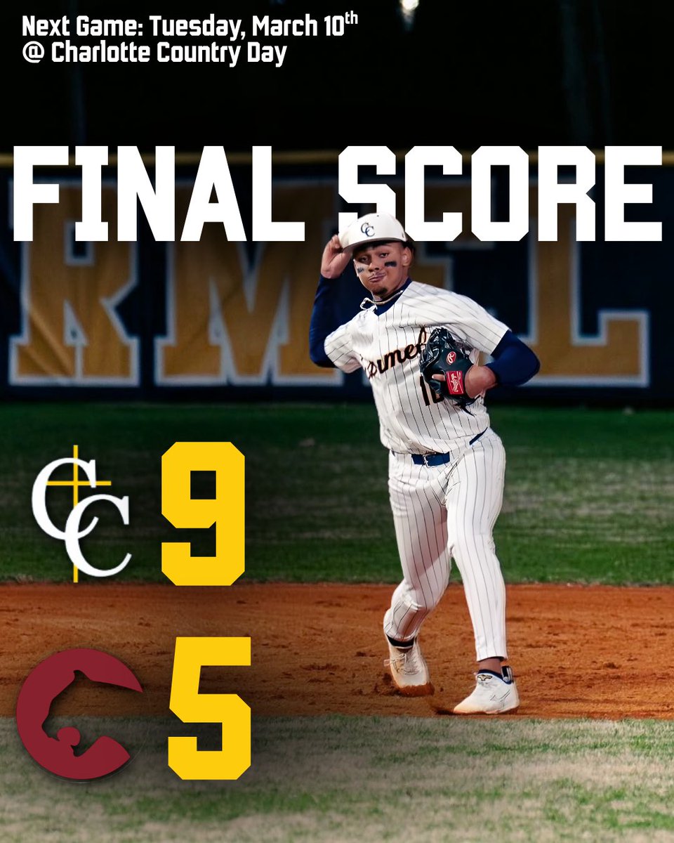 Carmel Christian Baseball tweet media