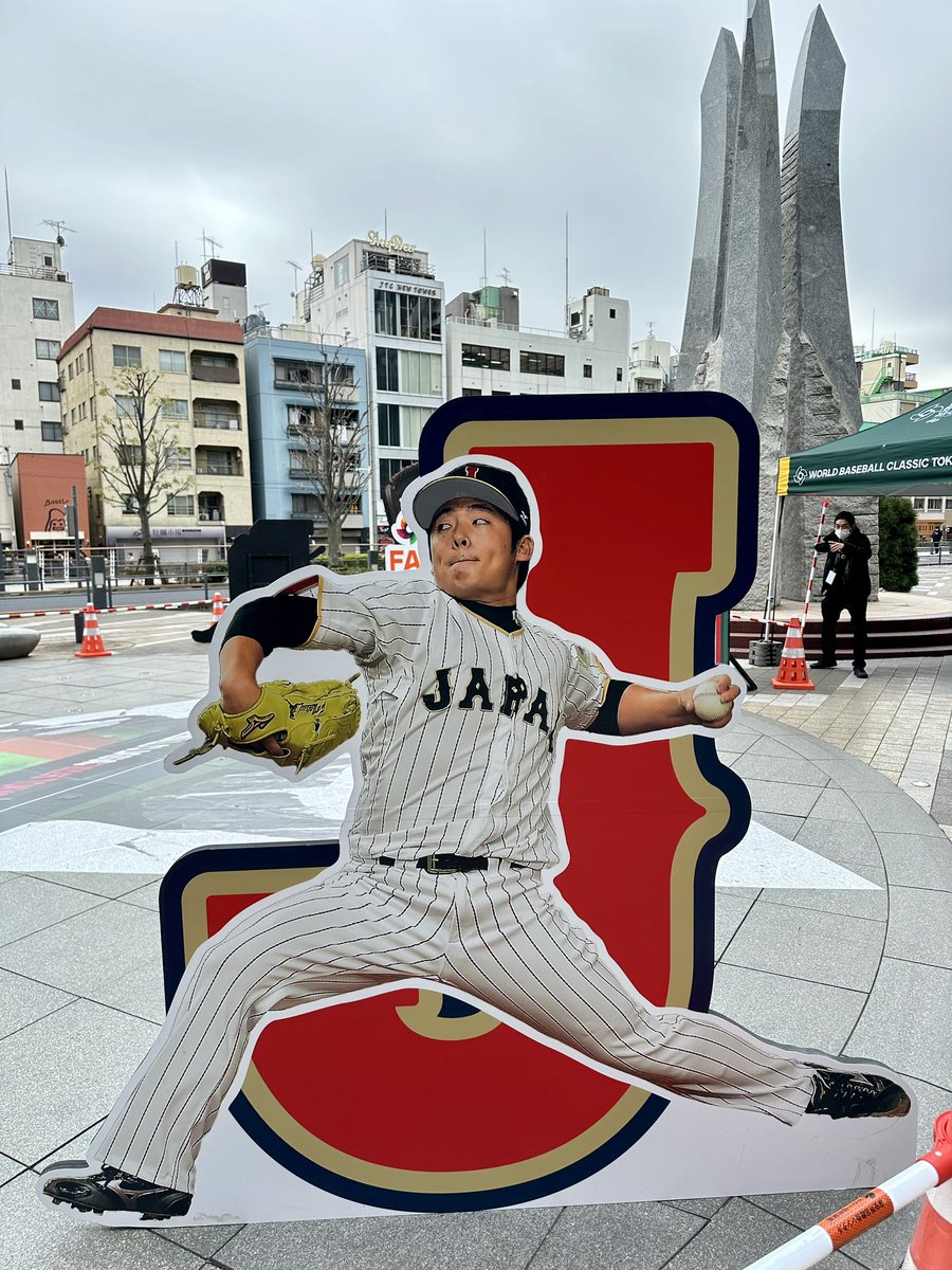 楽しみな初陣⚾️
スカイツリーのポップアップストア大盛況！
#SamuraiJapan