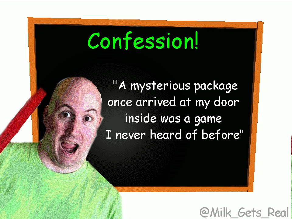 Baldi's Basics Confessions! tweet media
