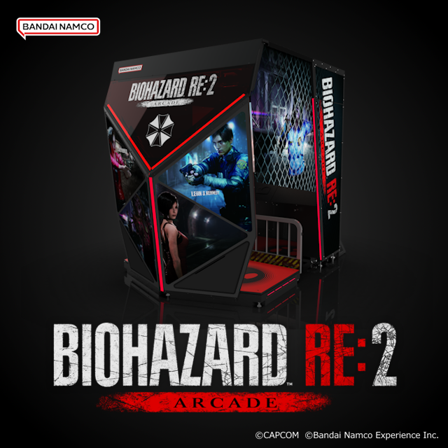 【バイオハザード30周年】

■新作アーケードゲーム『BIOHAZARD RE:2 ARCADE』国内ロケテストスタート！　

本作は『RE:2』をベースとした、アーケードならではの臨場感が体感できるガンシューティングゲームです。
そんな本作の国内ロケテストが3月中旬よりスタート！ぜひご参加ください。