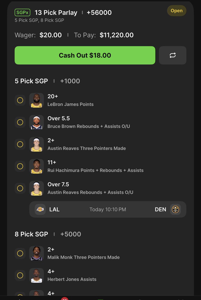 Beto2pv's tweet photo. @NBA I know is pointless to be making bets now with this ridiculous National Betting Association lol https://t.co/R6T5NMVIl9