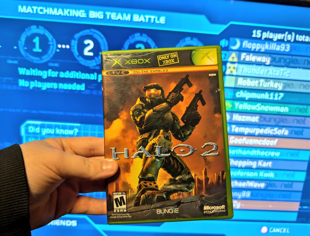 Robot__Turkey's tweet image. Booted up my original #Xbox tonight and jumped into #Halo2 on Insignia with full lobbies. Still blows my mind that in 2026 we can experience the game the way it was meant to be played. Nothing beats the feeling of classic Halo multiplayer on original hardware.

#Halo #Insignia