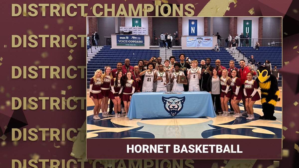 HornetsOfLH's tweet photo. Congratulations to the District Champion Hornet Basketball team!!!! #BackToBack #NextLine #HornetsTakeFlight https://t.co/2hIC76kVrQ