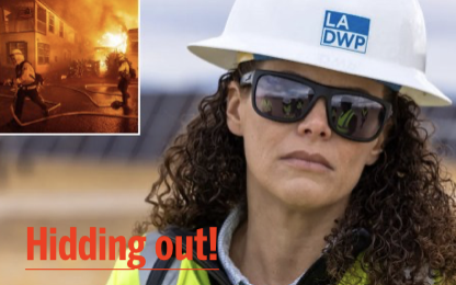 uslivecom's tweet photo. LADWP CEO Janisse Quinones Quits After Fire Liability Ruling: LADWP CEO Janisse Quinones resigns after a court holds the utility liable for a California wildfire, sparking… https://t.co/ZDLqTg6KIP #LADWP #CaliforniaWildfire #FireSafety #LeadershipChange #EnvironmentalPolicy https://t.co/BtjnybNzwd