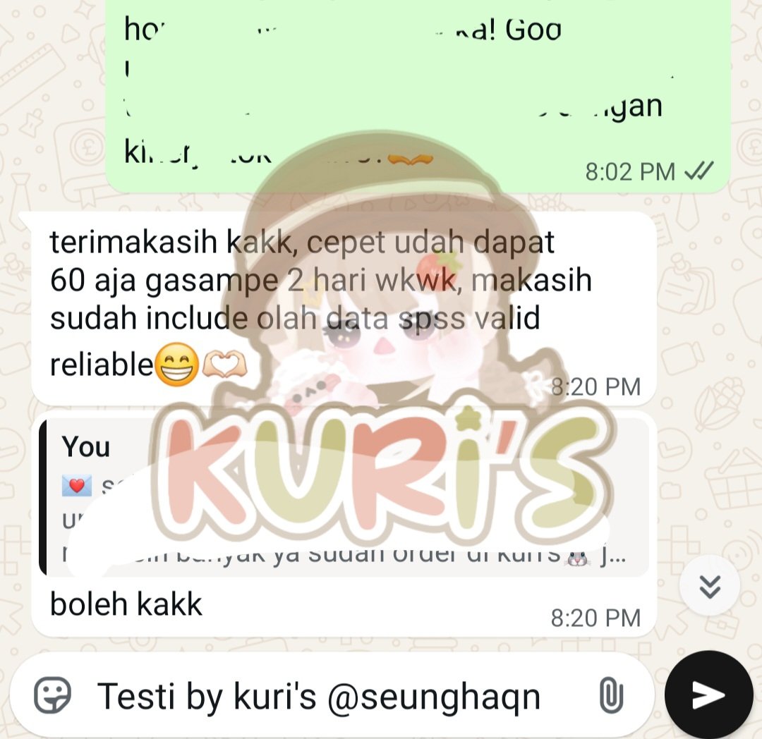 seunghaqn's tweet photo. Kalau ditanya, "kenapa testinya masih belum diupdate?" Jawabannya aku lagi hectic sekali ngurus kuisioner dan responden. Akhir akhir ini nerima yang reqnya beda-beda, gak cuma valid dan reliabel 🥹bahkan saking semangatnya ngerjain kuisioner, kadang aku suka cek datanya dulu https://t.co/Fh08iBvGif