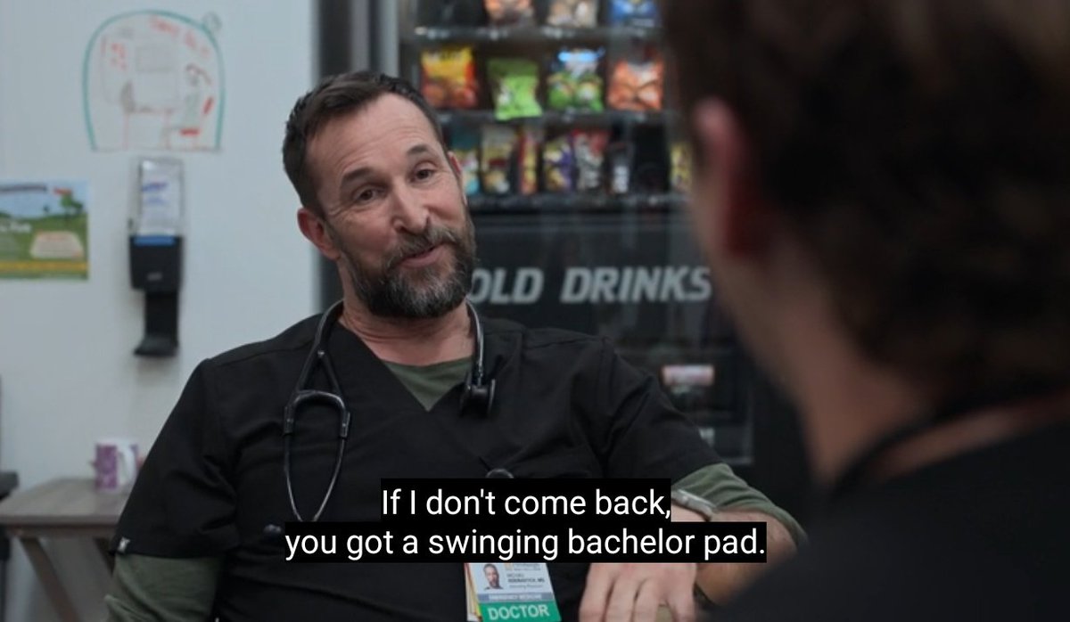 utacult's tweet photo. Robby every time during this shift: wow I loved dropping hints I may kill myself #thepitt https://t.co/lcr7KXIYBL
