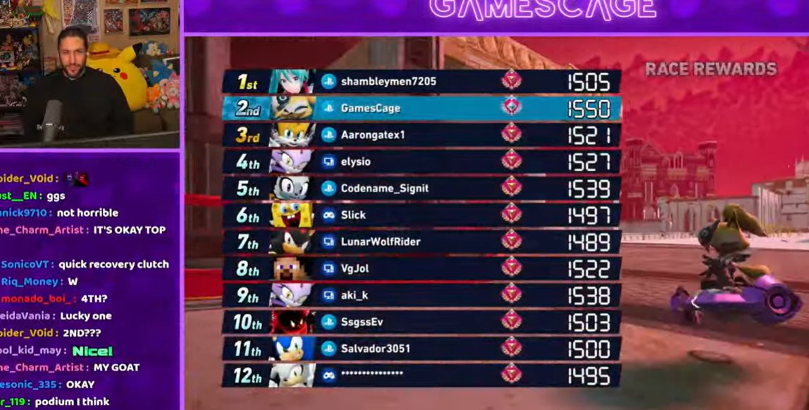 The ONE TIME i FINALLY get in a race with <a href="/GamesCage_/">GamesCage - Hype Guy</a> and i play like dogshit (I'm the Steve)