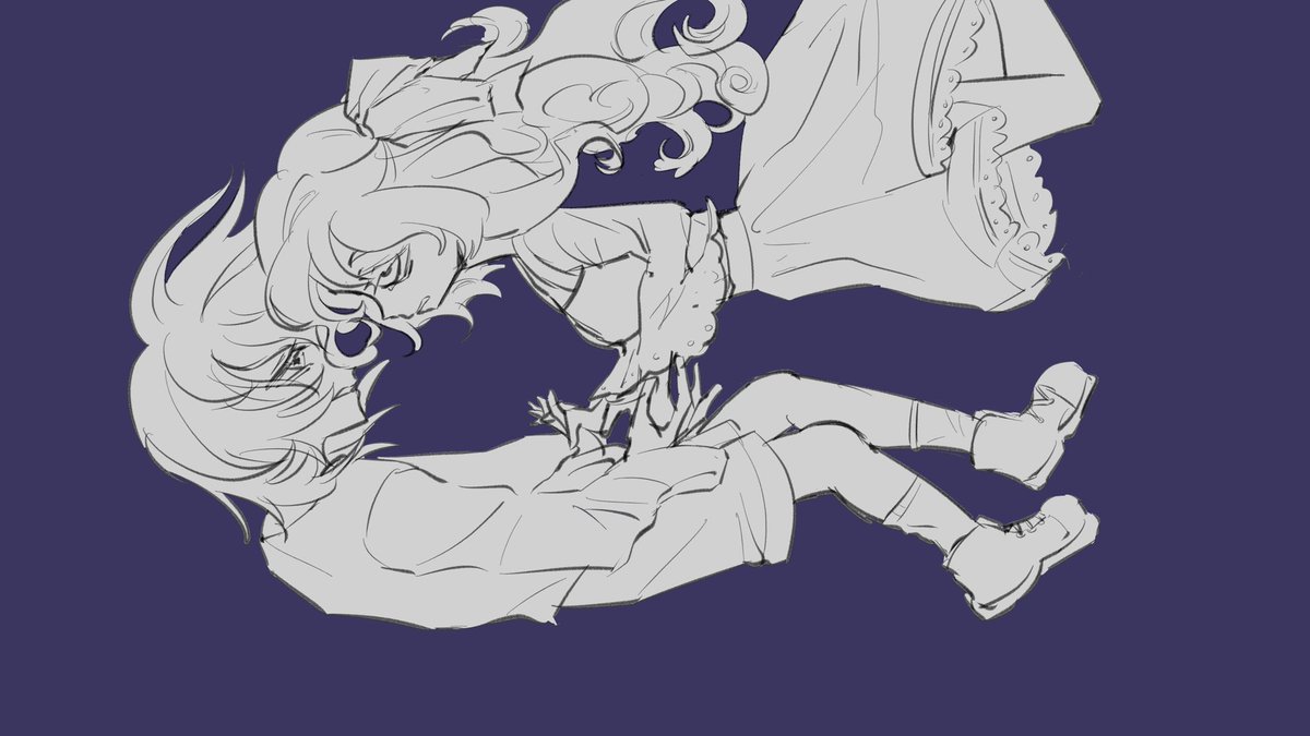 dialune WIP ~ this is gonna be the title screen art 
follow me for more updates on my girlfailure x boyfailure visual novel i am in the process of making thank you 
hashtag demo releasing soon
<a href="/routevn/">RouteVN</a> <— making with their cool software